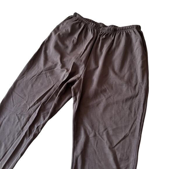 NEW BRYN WALKER Anka Pull On Pants in Brown SZ L - Picture 3 of 10